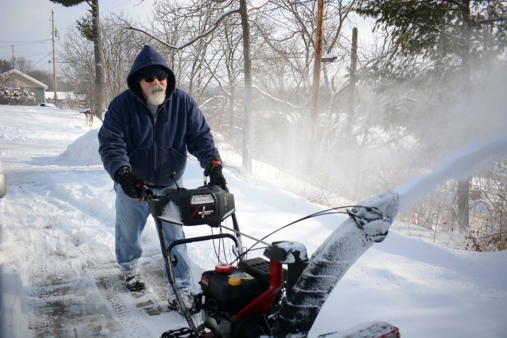 Snowstorm hits Baraboo, Jan. 23